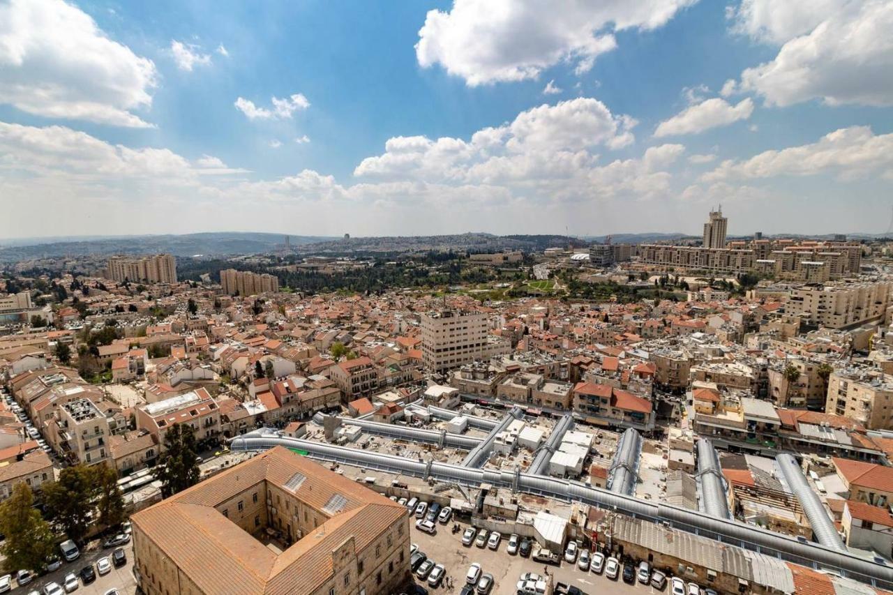 Magical 2Br/Parking With Amazing View, City Center Yerusalem Bagian luar foto