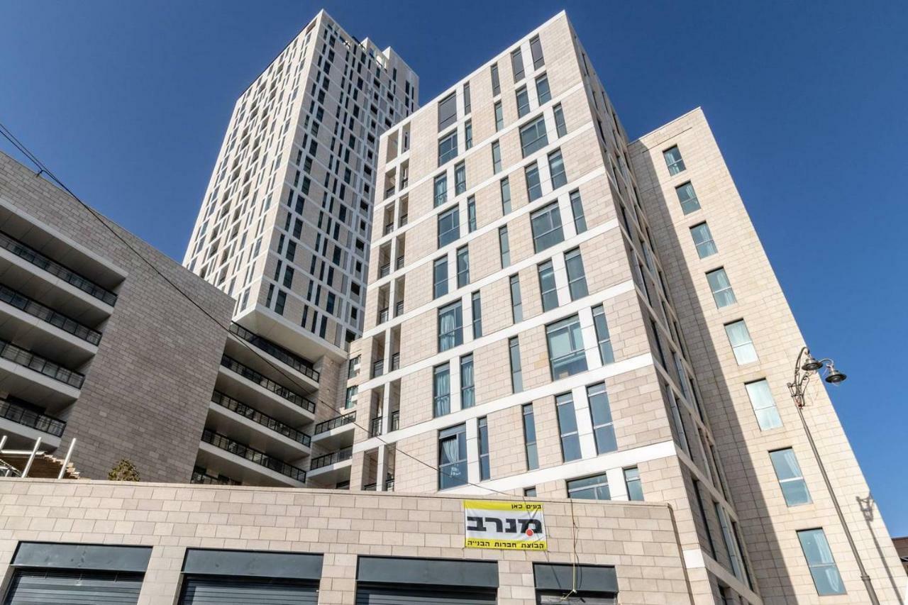 Magical 2Br/Parking With Amazing View, City Center Yerusalem Bagian luar foto