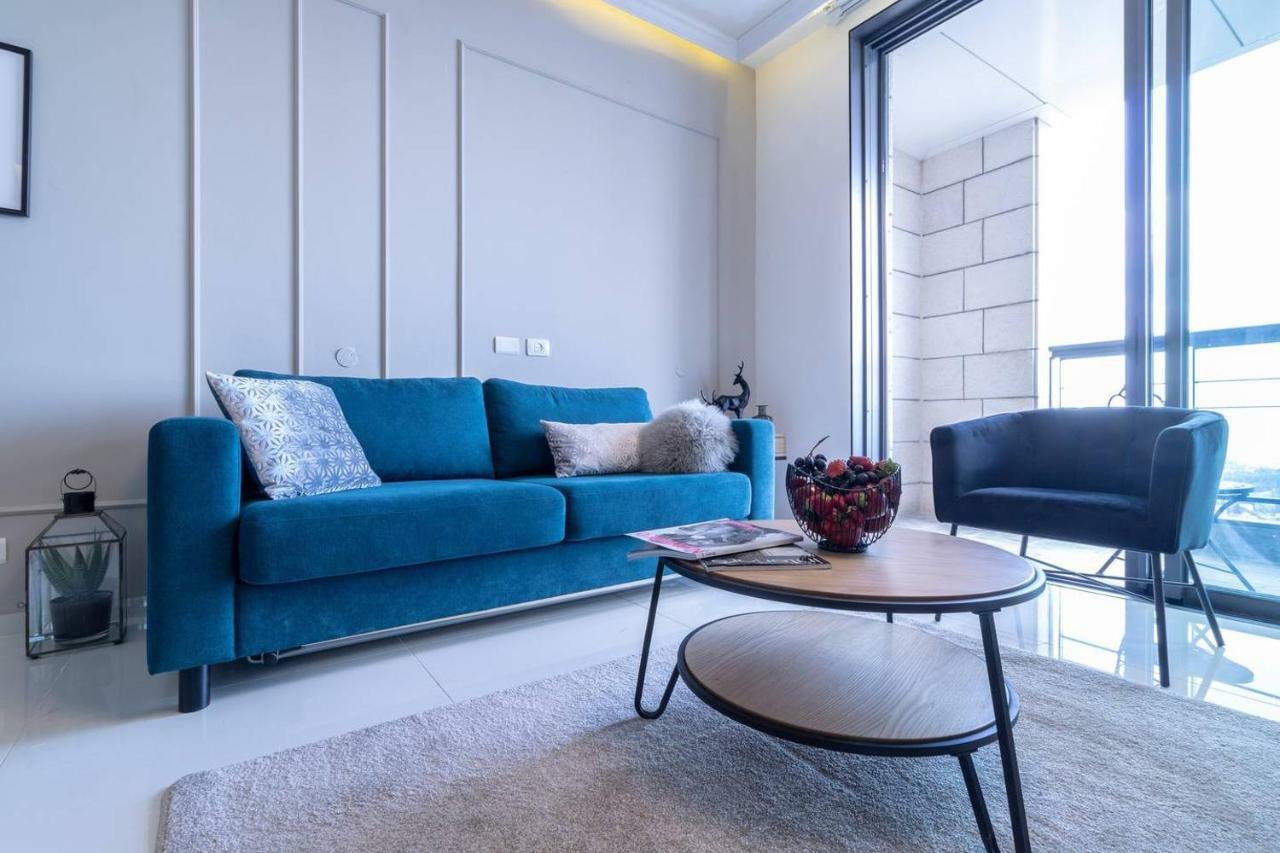 Magical 2Br/Parking With Amazing View, City Center Yerusalem Bagian luar foto