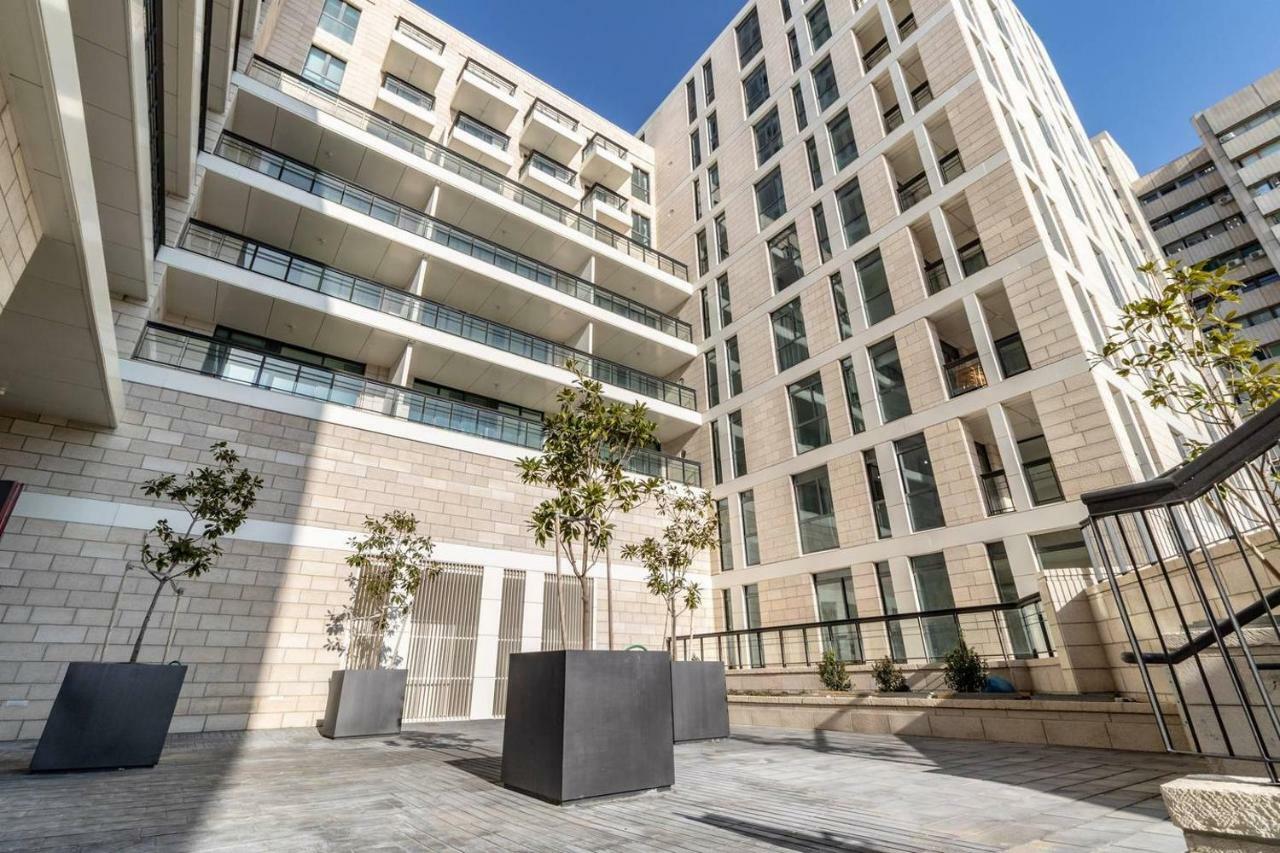 Magical 2Br/Parking With Amazing View, City Center Yerusalem Bagian luar foto